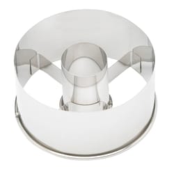 Ateco Silver Stainless Steel Donut Cutter
