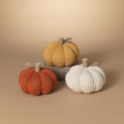 Gerson 7 in. Harvest Pumpkins Fall Decor