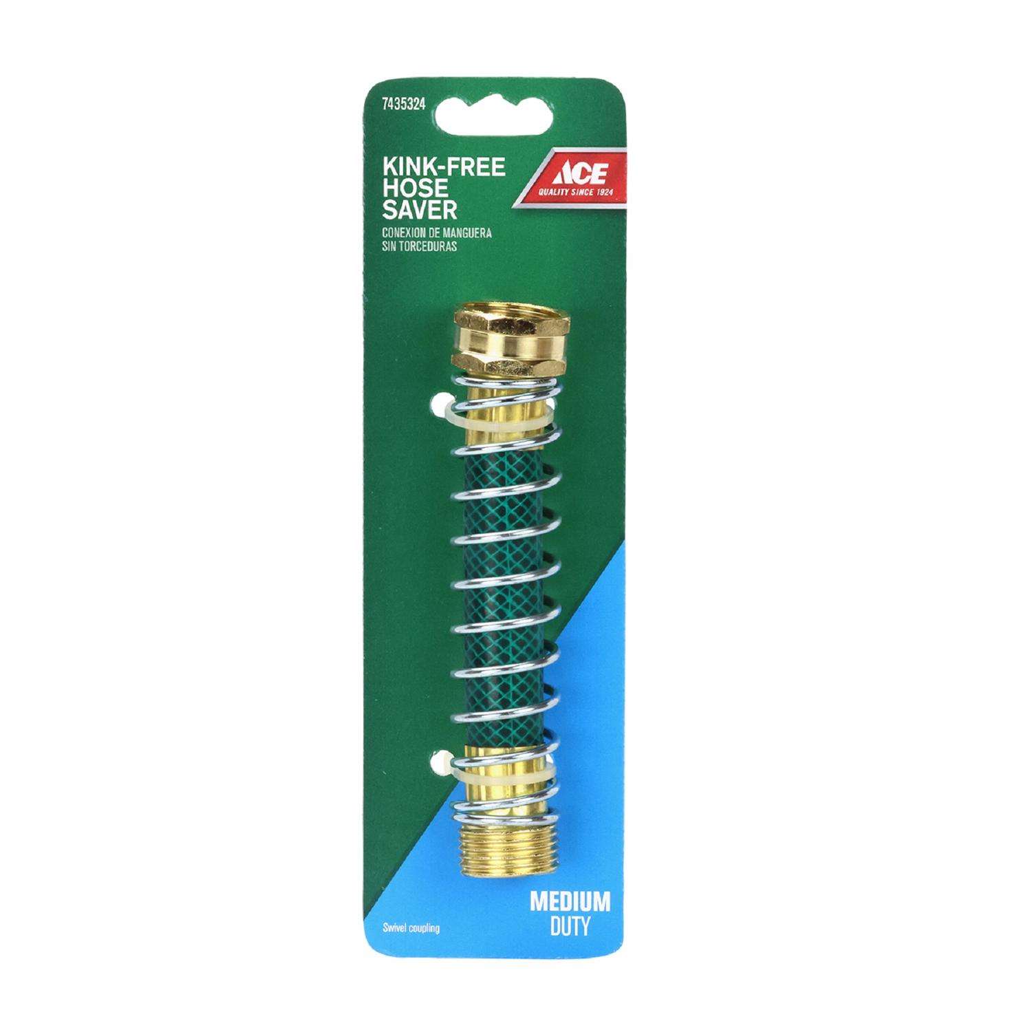 Ace 1.8 in. Vinyl Threaded Male/Female Kink Free Hose Connector Ace 1.8 in. Vinyl Threaded Male/Female Kink Free Hose Connector