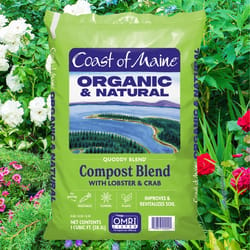Coast of Maine Quoddy Blend Organic Soil Conditioner 1 cu ft