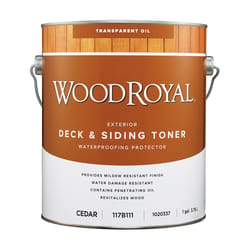 Ace Wood Royal Transparent Toner Cedar Oil-Based Deck and Siding Toner 1 gal