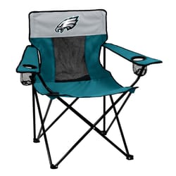 Logo Brands Green Philadelphia Eagles Folding Quad Chair