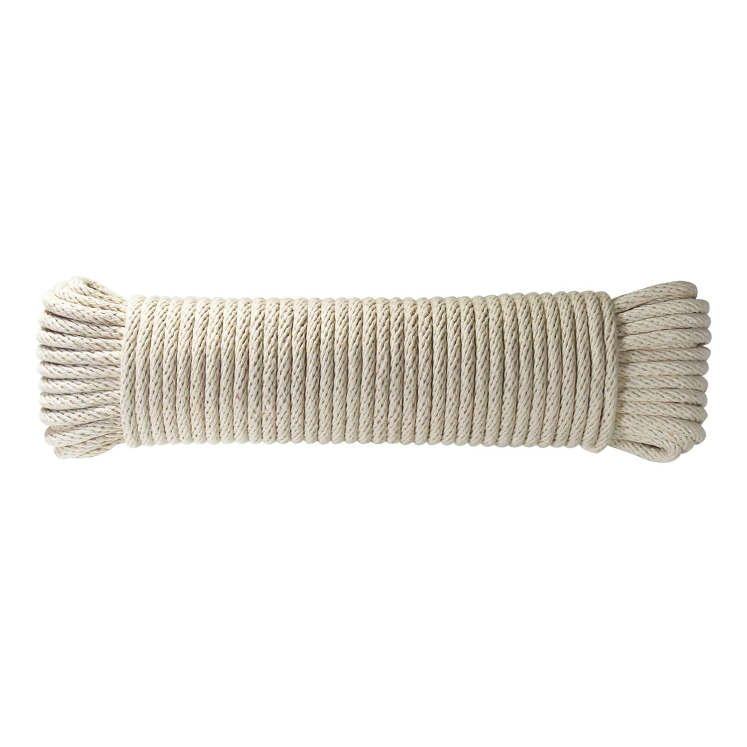 Ace 5/16 in. D X 100 ft. L White Solid Braided Cotton Cord - Ace Hardware