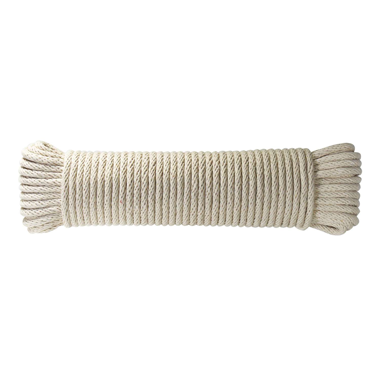 Ace 5/16 in. D X 100 ft. L White Solid Braided Cotton Cord