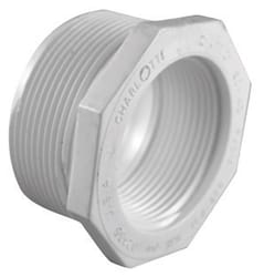 Charlotte Pipe Schedule 40 1-1/2 in. MPT X 3/4 in. D FPT PVC Reducing Bushing