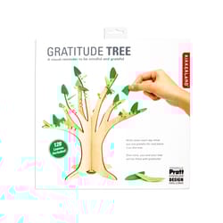 Kikkerland Gratitude Tree Wood 1 pk