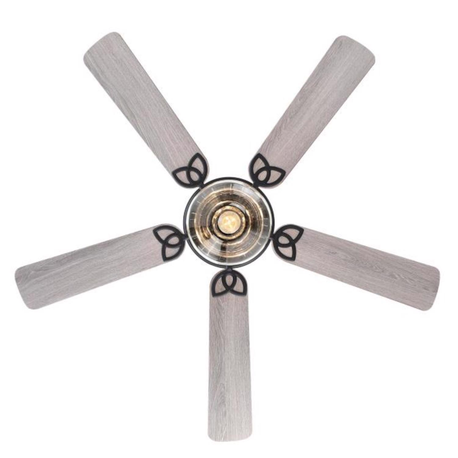 Westinghouse Scholar 52 in. Matte Black LED Indoor Ceiling Fan Sansujyuku sansujyuku.com