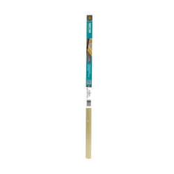 M-D BUILDING PRODUCTS 0.3 in. H X 1.375 in. W X 36 in. L Satin Brass Aluminum Carpet Trim