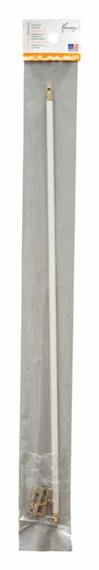 Kenney White Sash Rod 21 In L X 38 In L Ace Hardware