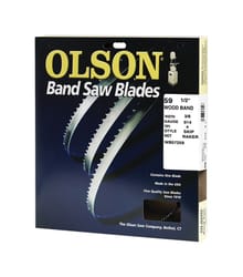 Olson 59.5 in. L X 0.4 in. W X 0.01 in. thick T Carbon Steel Band Saw Blade 4 TPI Skip teeth 1 pk
