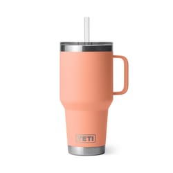 YETI Rambler 35 oz Lowcountry Peach BPA Free Straw Mug