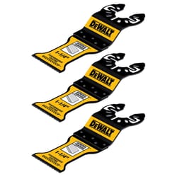 DeWalt Performance Coating 1-1/4 in. W Bi-Metal Oscillating Blade 1 pk