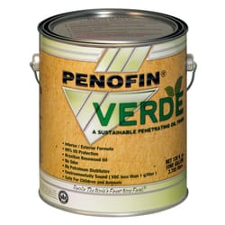 Penofin Verde Semi-Transparent Ebony Oil-Based Penetrating Wood Stain 1 gal