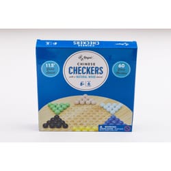 Regal Chinese Checkers Board Game Multicolored