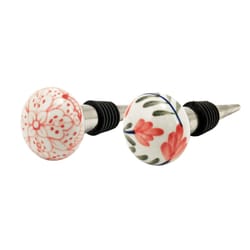 TWINE Multicolor Ceramic/Metal Bottle Stopper