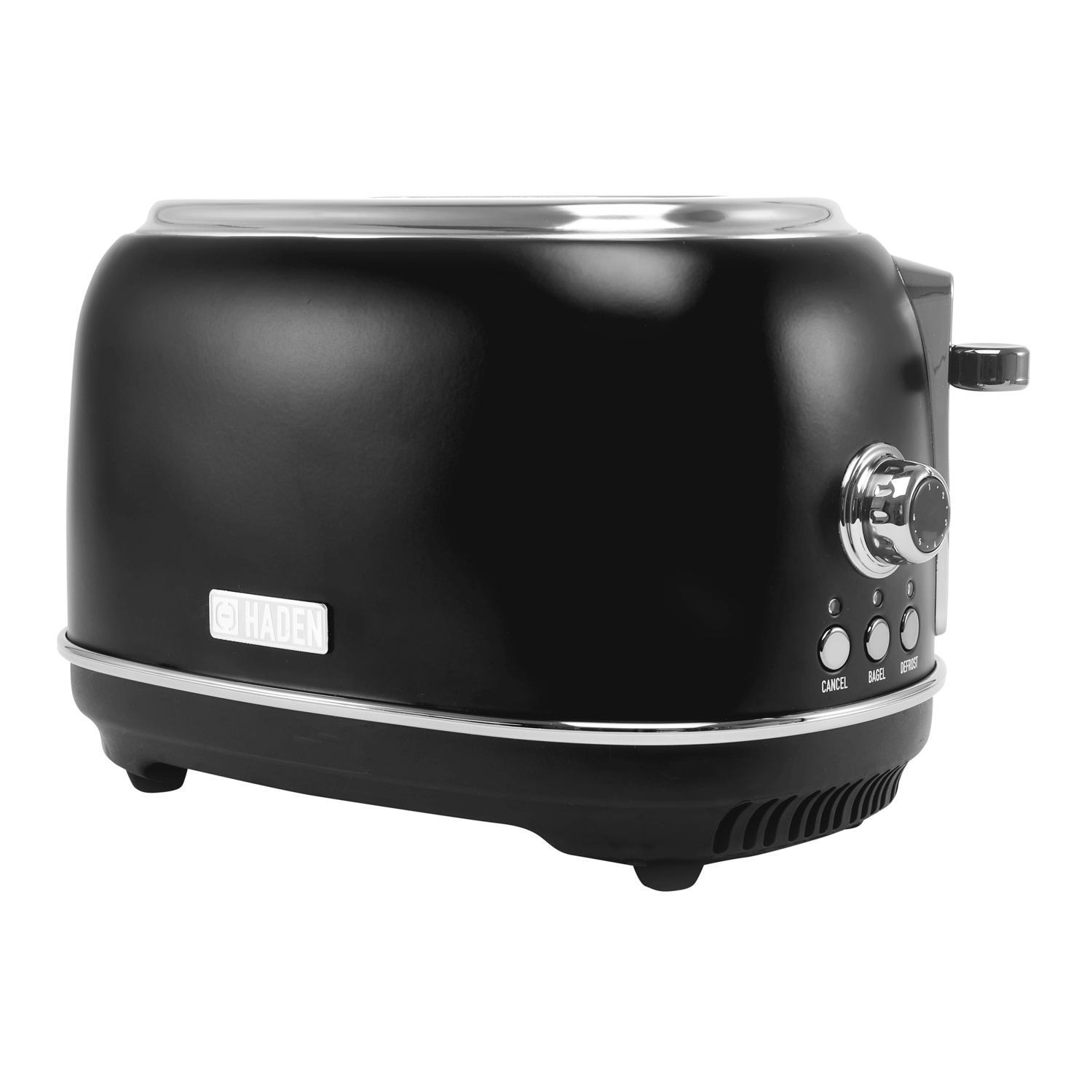 Haden Heritage Stainless Steel White 4 slot Toaster 8 in. H X 13 in. W X 12 in. D Uae Electronic uaeelectronic.com