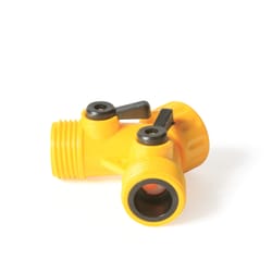 Camco 1 in. Hose X 1 in. Plastic 3-Way Valve