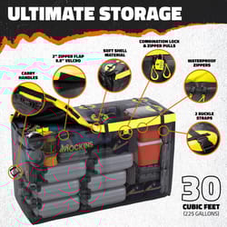 Mockins Yellow 30 ft³ Cargo Bag Cars/SUVs 1 pk