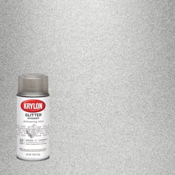 Krylon Glitter Shimmer Shimmering Silver Spray Paint 4 oz