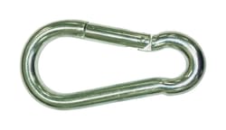 Baron 1/4 in. D X 2-3/8 in. L Zinc-Plated Steel Spring Snap 80 lb