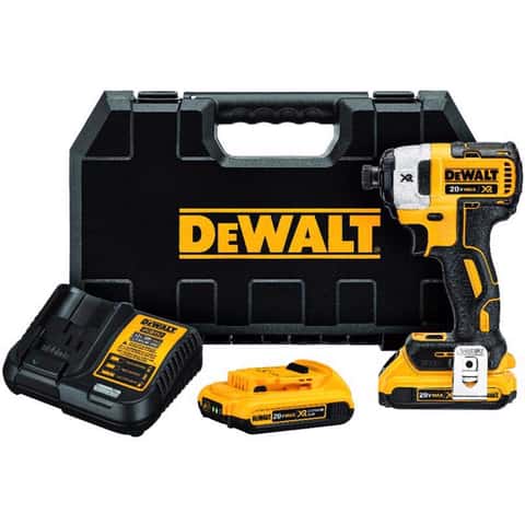 DeWalt 20V MAX ATOMIC 1/4 in. Cordless Brushless Compact Impact Driver Kit  (Battery & Charger) - Ace Hardware