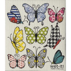 wet-it! Cellulose/Cotton Kitchen Cleaning Cloth 6.75 in. W X 8 in. L 1 pk