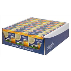 Superb Wide Mouth Canning Lid 12 pk