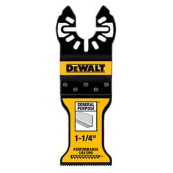 DeWalt Performance Coating 1-1/4 in. W Bi-Metal Oscillating Blade 1 pk