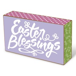 Divinity Easter Blessings Decorator Blox Wood 1 pk