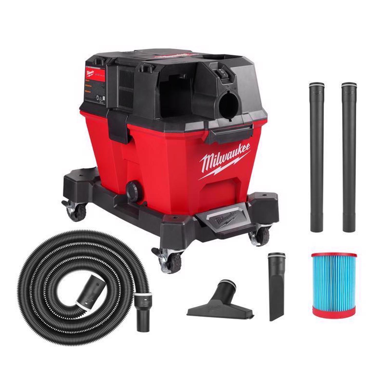 0910-20 Milwaukee M18 FUEL 6 gal Cordless Wet/Dry Vacuum T sku 0910-20