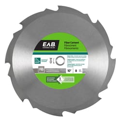 Exchange-A-Blade 10 in. D X 5/8 in. Carbide Fiber Cement Blade 8 teeth 1 pk