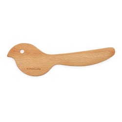 Kikkerland Natural Beechwood Butter Knife