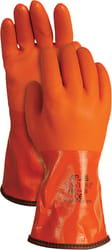 Atlas Unisex Indoor/Outdoor Coated Work Gloves Orange L 1 pair