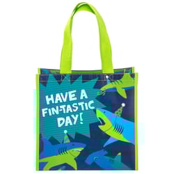 Stephen Joseph Shark Recycled Gift Bags Plastic 1 pk