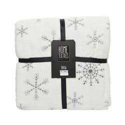 Decoris Snowflake Blanket 1 pk