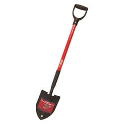 Bully Tools 40 in. Steel Floral Spade Fiberglass Handle