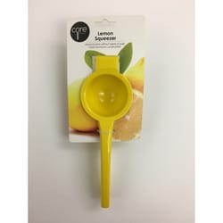 Core Kitchen Yellow Aluminum Lemon Squeezer