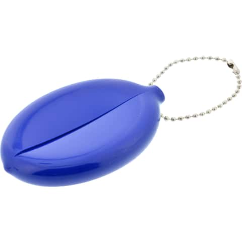 Hillman Plastic Assorted Coin Purse Key Chain Hillman Plastic Assorted Coin Purse Key Chain