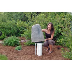 DekoRRa Products Brown Polyethylene 23 in. H X 15 in. L X 14 in. W Artificial Landscape Enclosure Ou