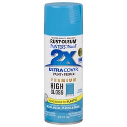 Rust-Oleum Painter's Touch 2X Ultra Cover High-Gloss Morning Waterfall Paint + Primer Spray Paint 12