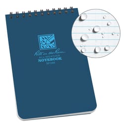 Rite in the Rain 4 in. W X 6.25 in. L Top-Spiral Blue All-Weather Notebook