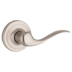 Kwikset Tustin Satin Nickel Passage Lever 1-3/4 in.