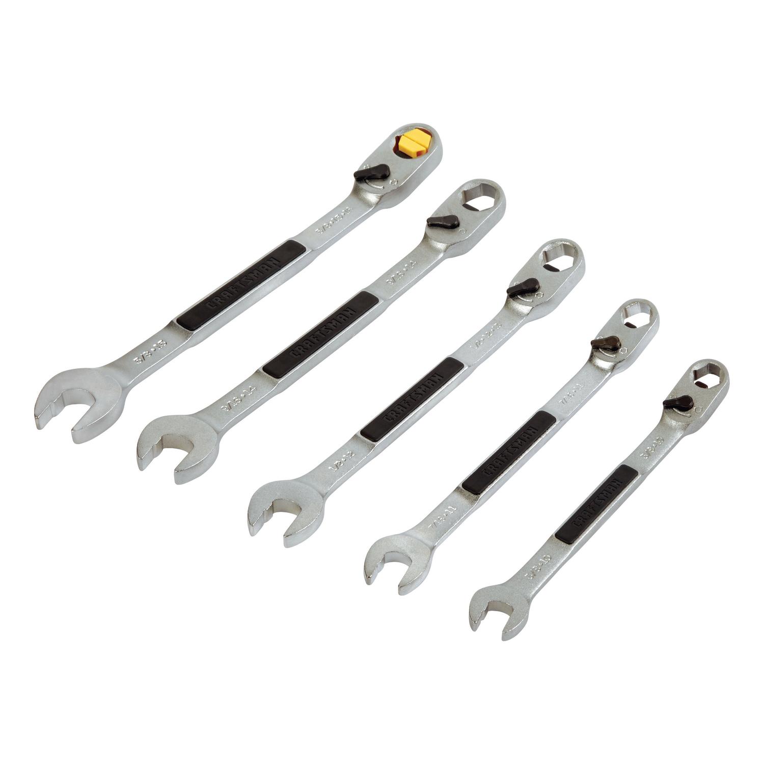 UPC 099575258152 product image for Craftsman Extreme Grip 5pc. Wrench Set (912758) | upcitemdb.com