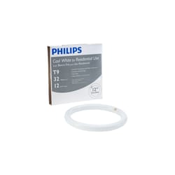 Philips 32 W T9 1.125 in. D X 12 in. L Circline Fluorescent Bulb Cool White Circular 4100 K 1 pk