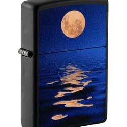 Zippo Black Full Moon Lighter 1 pk