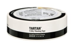 Tartan  1.41 in. W x 60.1 yd. L Tan  High Strength  Masking Tape  1 pk 