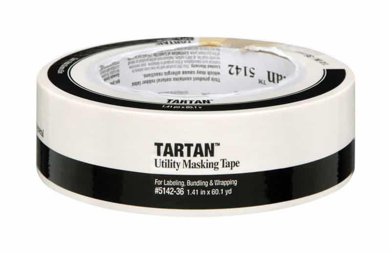 Tartan 1.41 in. W x 60 yd. L Tan High Strength Masking Tape 1 pk Ace