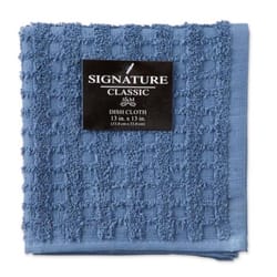 Kane Home Blue Polyester Solid Terry Dish Cloth 1 pk