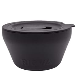 Rigwa Pint 28 oz Black Food Storage 1 pk