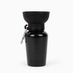 Springer Black Plastic 20 oz Pet Travel Bottle